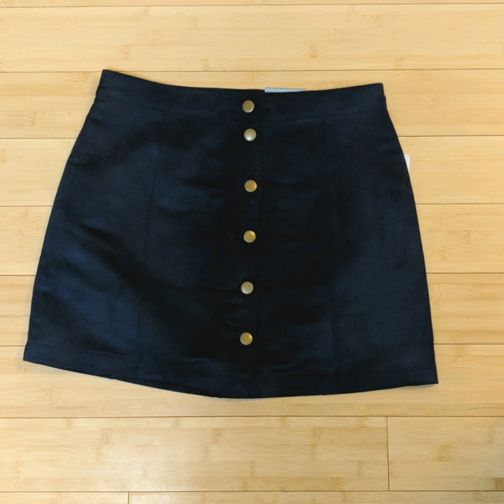 NWT Old Navy - Suede Blue Skirt
